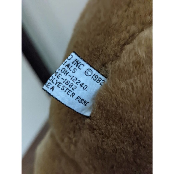 Vintage American Wego Plush Dog 1982 Bulldog - Picture 6 of 8